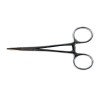 Stainless Steel Mosquito Tweezers Straight Tip 12 cm: Safety lock